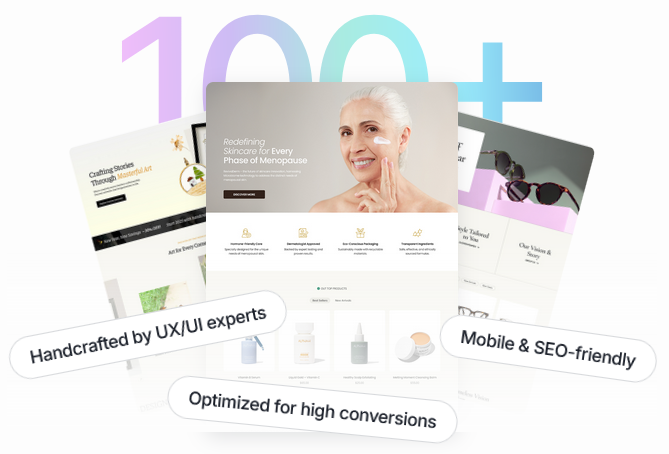 100+ Pre-Made Templates